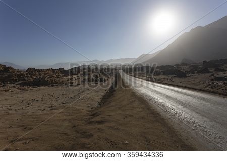 A Street In Pan De Azucar National Park, Chile