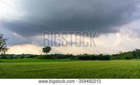 Storm In The Fields Of Friuli Venezia-giulia