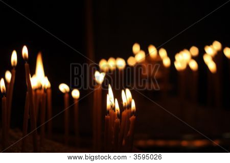 Luz de las velas