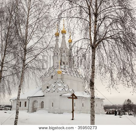 Kirche der Ikone der Gottesmutter Hodegetria in Wjasma. Smolensk-Gebiet. Russland.