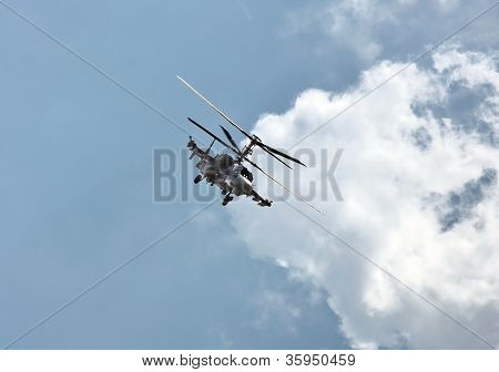 Bekämpa helikoptern under flygning