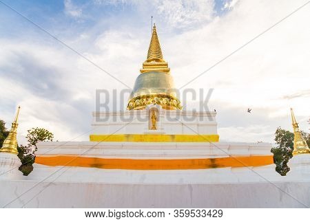 Wat Phra Borom That Thung Yang The Most Important Pagoda In Laplae District Of Uttaradit Province Of