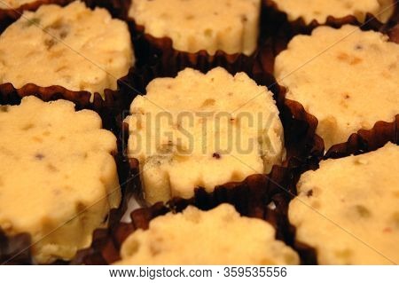 Kiwi Fruit Polvoron As Part Of Food Dessert