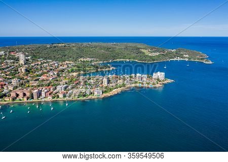 Aerial View On Famous Smedley's Point, Sydney, Australia.