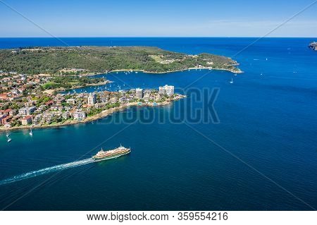 Aerial View On Famous Smedley's Point, Sydney, Australia.