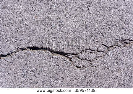 Asphalt In Cracks Texture Background Cracks On Asphalt Road
