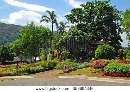 Cavite, Ph - Oct 19: Tagaytay Highlands Gardens On October 19, 2015 In Tagaytay, Cavite, Philippines