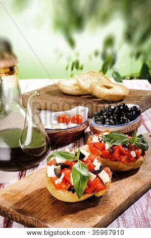 Frisella Con Pomodoro - Frisella tomat