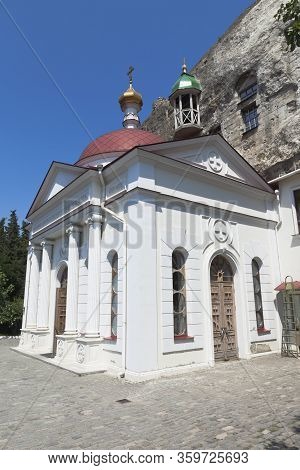Church Of Panteleimon The Healer Of The St. Clement Monastery In Inkerman, Sevastopol, Crimea, Russi