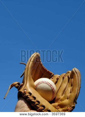 Retrato de captura de béisbol