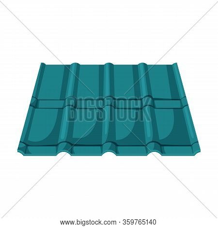 Metal Tiling Vector Icon.cartoon Vector Icon Isolated On White Background Metal Tiling.