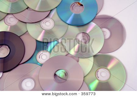 Dischi ottici di sfondo blu Dvd/cd