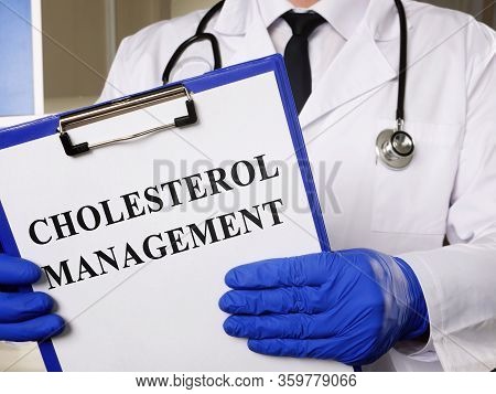 Recommendation Cholesterol Management For Prevention Hyperlipidemia Concept.