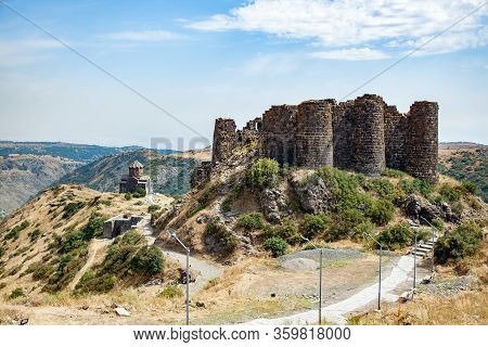 Amberd Fortress And Vahramashen Church In Armenia