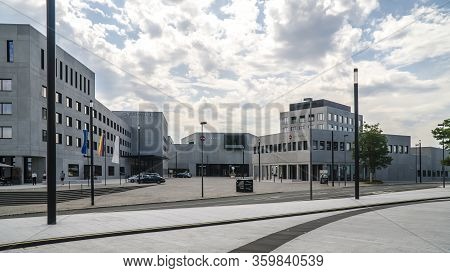 Wetzlar, Germany 06. July 2019: Company Building Of Leica Camera Ag, Leitz Park, Wetzlar, Hesse, Ger