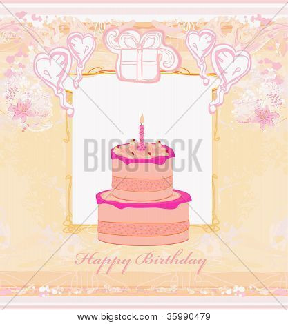 Carte de joyeux anniversaire