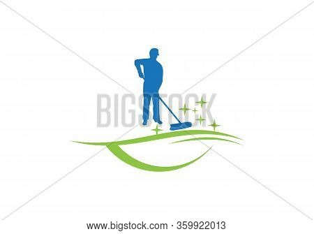 Maid Concept Logotype Template Design. Business Logo Icon Shape