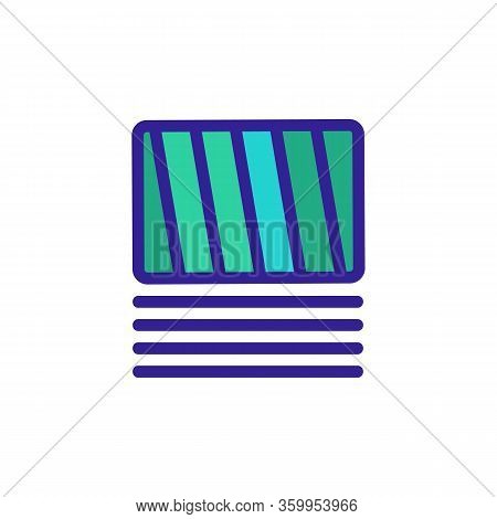 Nori Sushi Icon Vector. Nori Sushi Sign. Color Contour Symbol Illustration