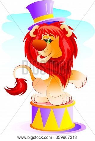 Elegant Lion Top Hat Vector & Photo (Free Trial) | Bigstock