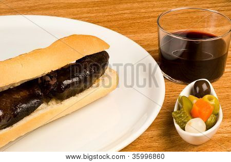 Morcilla bagietki