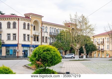 Poti, Georgia - 05 April, 2020: Historic Town Of Poti