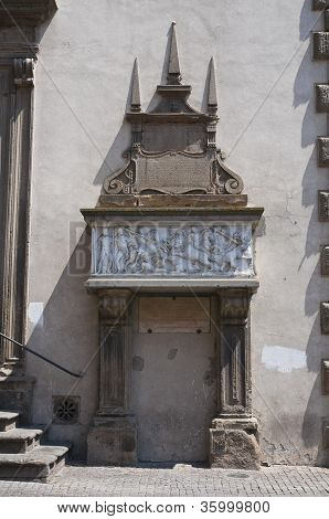 Church of St. Angelo Spatha. Viterbo. Lazio. Italia.