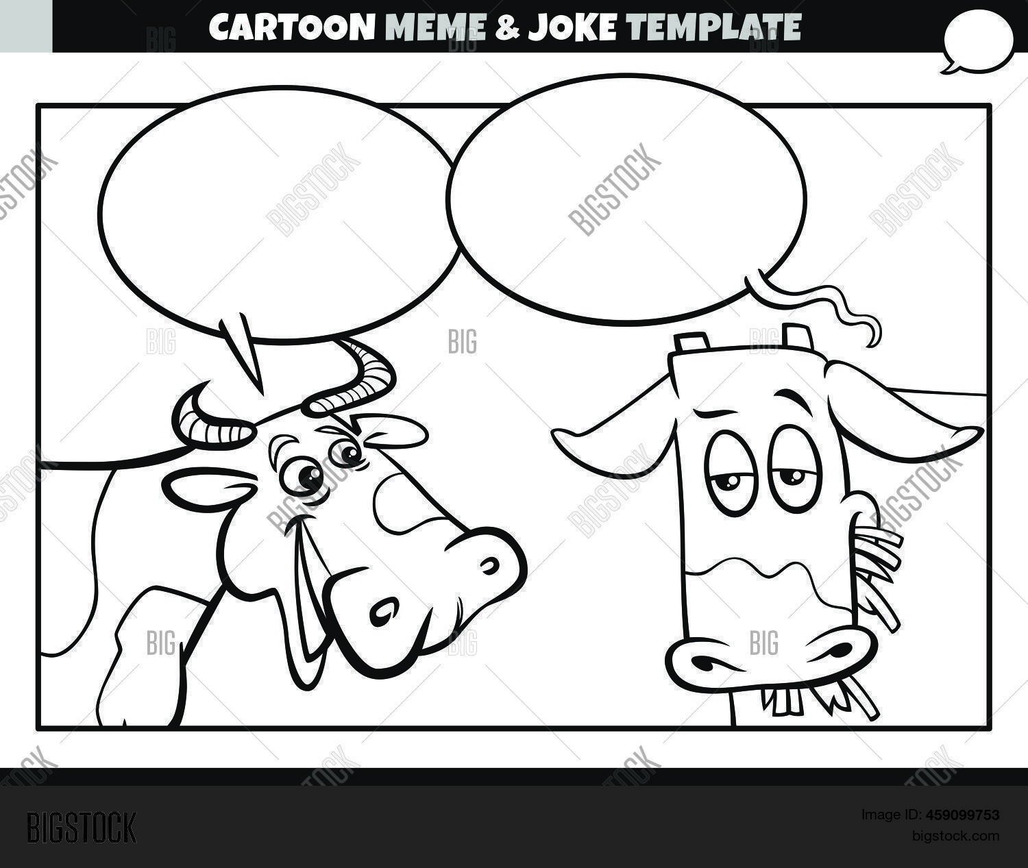 black-white-cartoon-vector-photo-free-trial-bigstock