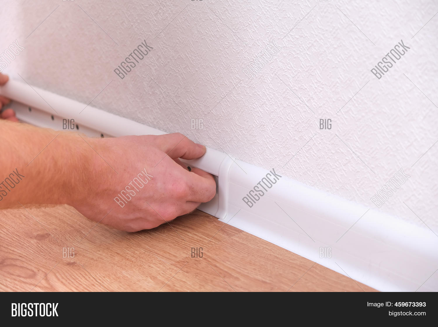 Man Installs Floor Image & Photo (Free Trial) Bigstock