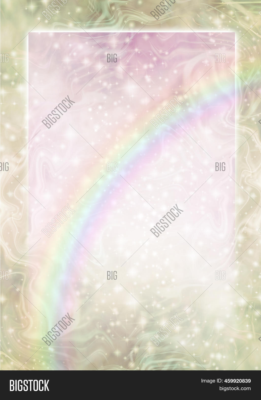 Golden Rainbow Border Image & Photo (Free Trial) Bigstock