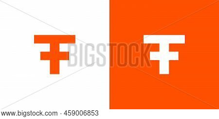 Modern And Professional Ff Letter Initials Logo Design