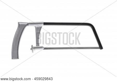 Hand Hacksaw Isolated On A White Background