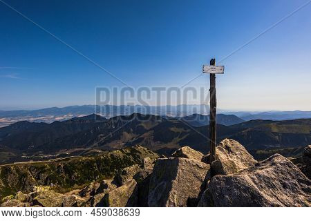 Slovakian Chopok Low Tatra Landscape