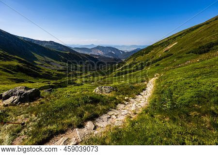 Slovakian Chopok Low Tatra Landscape