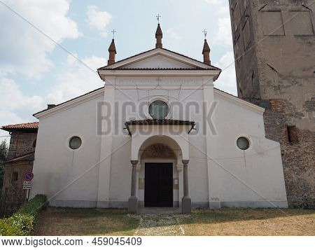 Santa Maria Maggiore Church In Candelo