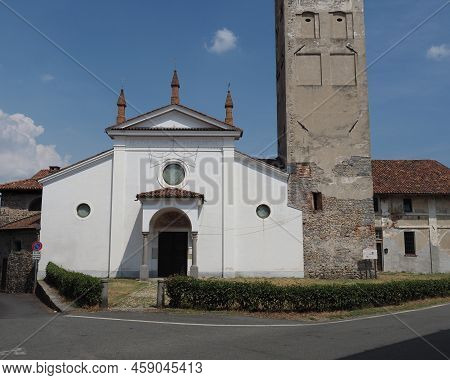 Santa Maria Maggiore Church In Candelo