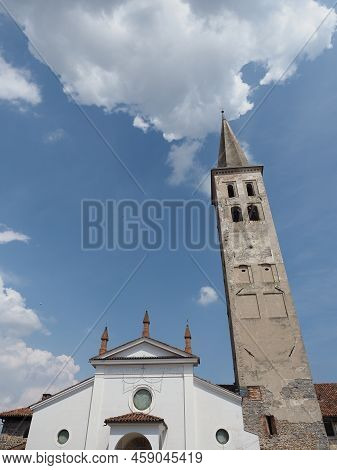 Santa Maria Maggiore Church In Candelo