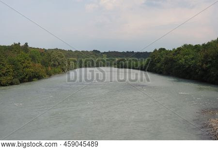 Dora Baltea River In Viverone