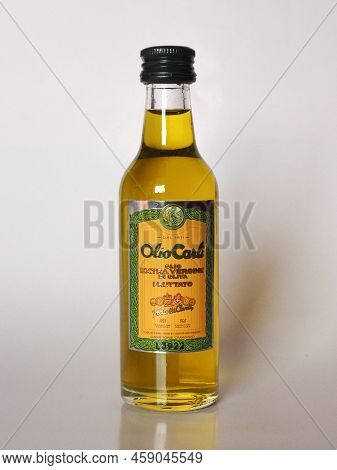 Sample Bottle Of Olio Carli Extra Virgin Olive Oil