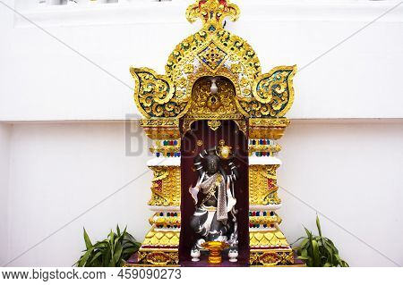 Phra Mae Thorani Deity Or Vasundhara Or Dharani Angel Goddess Ancient Thai Folklore For Travelers Pe