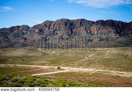 Pugilist Hill Lookout Of Flinders Ranges - Australia