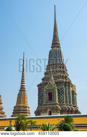 Wat Pho (known Also As The Temple Of The Reclining Buddha) Is A Buddhist Temple Complex In Bangkok, 