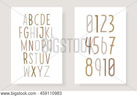 Alphabet Poster Vector & Photo (Free Trial) | Bigstock