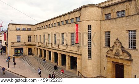 Weston Library In Oxford - Aerial View - Oxford, United Kingdom - June 10, 2022