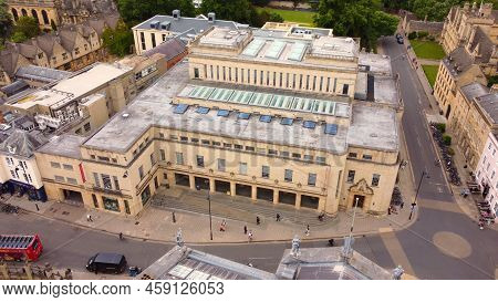 Weston Library In Oxford - Aerial View - Oxford, United Kingdom - June 10, 2022