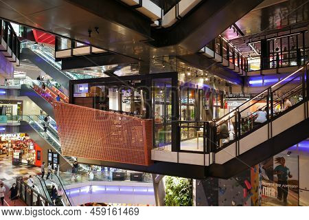 Singapore Funan 2 June 2022. The Shoppes In Funan Retail Mall Buildings