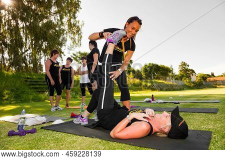 Woman's Outdoor Fitness And Strength Bootcamp