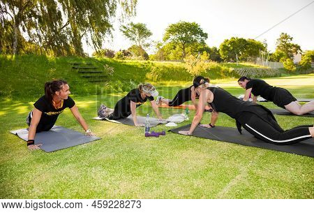 Woman's Outdoor Fitness And Strength Bootcamp
