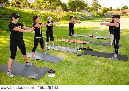 Woman's Outdoor Fitness And Strength Bootcamp