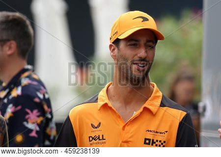 Daniel Ricciardo Of Mclaren  During The F1 Grand Prix Of Hungary At Hungaroring On July 29-31, 2022 