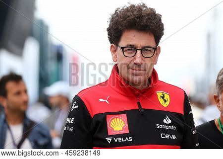 Mattia Binotto Of Scuderia Ferrari  During The F1 Grand Prix Of Hungary At Hungaroring On July 29-31